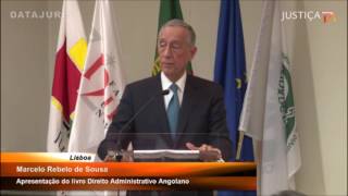 Marcelo Rebelo de Sousa quotDireito Administrativo Angolanoquot Nova Direito 15 2 2017 [upl. by Duke87]