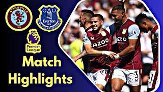 Everton VS Aston villa  Highlights  England Premier League  15 September 2024 [upl. by Akemal747]