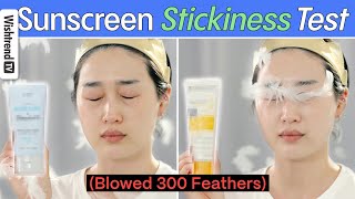 2022 NEW Sunscreen Test  Texture Stickiness Price We compared ALL🔥 [upl. by Notnroht19]