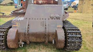 M3A3 Grant Tank  Welded Hull  Restoration Project at the Capel Military Show 2024 [upl. by Aldridge]