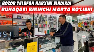 Bozorda telefon narxi sindi Mobile Urganch magazin narxi [upl. by Nosyarg]