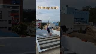 paint new design ideas white primer mynameshiva1 design painting viralpost [upl. by Nav]