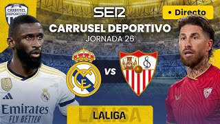 ⚽️ REAL MADRID vs SEVILLA FC  EN DIRECTO LaLiga 2324  Jornada 26 [upl. by Ettenowtna]