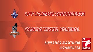 SVM  Jornada 22  UPV Léleman Conqueridor  Pamesa Teruel Voleibol [upl. by Margarita753]