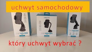 Uchwyt na telefon do samochodu który wybrać Jaki jest dobry uchwyt samochodowy [upl. by Keller]