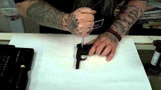 Grip Screw Bushing Replacement On Your 1911 [upl. by Annairba234]