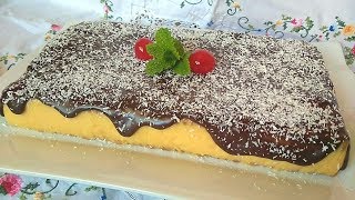 La tarta más fácil del mundo Tarta de flan de la abuela la tradicional  El Dulce Paladar [upl. by Celin]