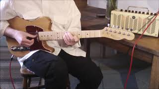 £89 short scale Telecaster  Playing Steel BendsDying Embers [upl. by Tegdirb]