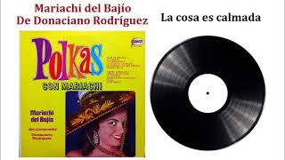 La cosa es calmada  Mariachi Del Bajío De Donaciano Rodríguez [upl. by Krauss]