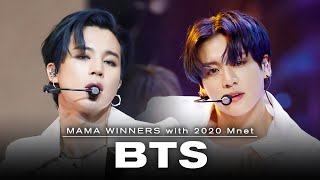 Black Swan부터 ON까지 ► 방탄소년단BTS with 2020 Mnet  Mnet과 함께하는 2020 MAMA 수상자 무대 모아보기 [upl. by Dominik]