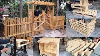 Top 6 Ideas On ways to Reuse Pallets for DIY Pallet Projects  Awesome DIY Wood Pallet Ideas [upl. by Ylrae]