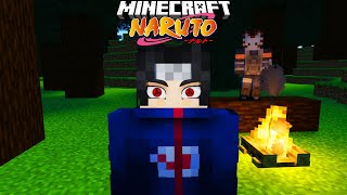 Mangekyo Sharingan AWAKENS in Naruto Minecraft [upl. by Clapper62]