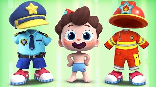 Put On Your Shoes Song  Head Shoulders Knees And Toes  Nursery Rhymes amp Kids Songs  BabyBus [upl. by Breskin]