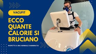 La VacuFit funziona 🔥 Ecco quante calorie in più si bruciano camminando sottovuoto [upl. by Aonehc632]