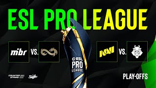 День 5  ESL Pro League Season 20  Playoffs  КРNВОЙ ЭФИР [upl. by Marinelli]