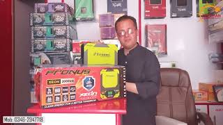 Xeon Plus 2000VA Solar Inverter Review in Urdu [upl. by Milone]