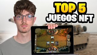 TOP 5 MEJORES JUEGOS NFT PARA GANAR DINERO  Mayo 2024 [upl. by Libna]