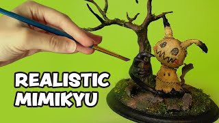 I made a Realistic and sort of Cursed Mimikyu from fabric and Air Dry Clay [upl. by Bernita]