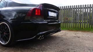 Volvo S60 sport exhaust sound [upl. by Airetnohs115]