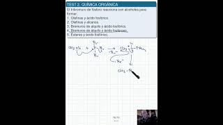 TEST 2 QUÍMICA ORGÁNICA [upl. by Peckham813]