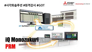 미쓰비시전기 시각화솔루션 iQ Monozukuri PRM 소개영상 [upl. by Ettenuj]