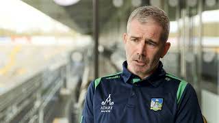 Limerick Football Manager Mark Fitzgerald on their 2023 Munster Championship Campaign [upl. by Irisa606]