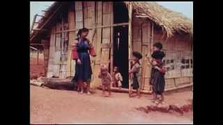 Northern Thailand Mien hill tribes in 1965 [upl. by Attenod]