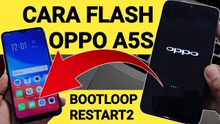 Gratis Cara Flash Oppo A5s Bootloop Pasti done [upl. by Mailliwnhoj]