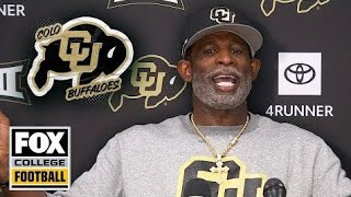 Postgame Interview Deion Sanders EXCITED after Colorado s HUGE win vs UCF  CFB on FOX [upl. by Mohkos164]