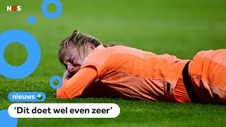 Grote teleurstelling Oranje niet naar Olympische Spelen [upl. by Annirok]