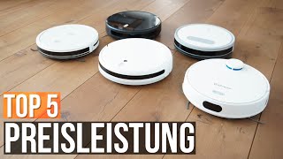 TOP 5 STAUBSAUGER ROBOTER TEST 2020 ► TOP 5 Preisleistung  Die besten günstigen Saugwischroboter [upl. by Bolan585]