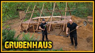 Grubenhaus 30 – Es wird Holz Holz Holz Buddeln bis zum Totalversagen Part 5 [upl. by Ylrebma]