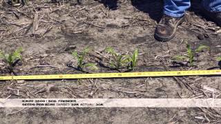 White Planters row crop planting seeding accuracy and singulation comparison [upl. by Ricca788]