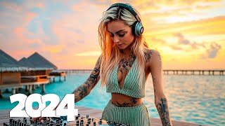 Musica para trabajar activo y alegre 🔥 Summer Feelings Beach 🎧 Remixes de Canciones Populares 2024 [upl. by Colbye]