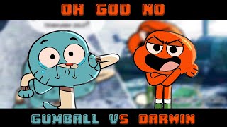 Friday Night Funkin  Oh God No Remix FLP  Gumball VS Darwin  Art by aredguy [upl. by Rey]