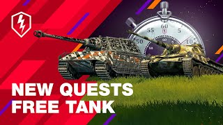 WoT Blitz Challenge Yourself And Get Two Wonderful Tanks [upl. by Amero250]