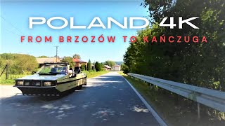 Sunday driving through Polish villages  From Brzozów to Kańczuga  POLAND 4K [upl. by Garrity57]