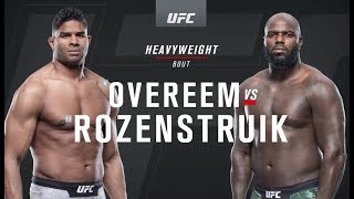 UFC on ESPN 7 Overeem vs Rozenstruik Recap [upl. by Ivor]