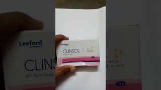 CLINSOL SOAP  ANTI ACNE SOAP  MEDICINE💊 [upl. by Maida813]