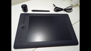 WACOM：PTH651K1 「ワコム ペンタブレット intuos Pro Mサイズ 【旧モデル】2014年6月モデル PTH651K1」KSA2678 [upl. by Giacinta624]