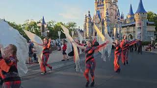 Pequannock Township HS Golden Panthers Marching Band in Disney March 11th 2023 [upl. by Lello]