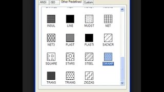 how to add hatch pattern in autocad [upl. by Helene]