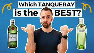 Tanqueray vs Tanqueray No Ten Gin Review  Gin Taste Test [upl. by Nereus]