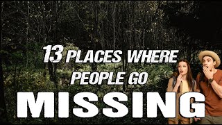 13 PLACES WHERE PEOPLE GO MISSING [upl. by Farrell]