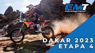 Resumen etapa 4 DAKAR 2023 Moto  Highlights  Entrevistas [upl. by Edouard531]