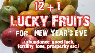 12 Lucky Fruits for 2024 2024 luckyfruits2024 fengshui2024 [upl. by Pollyanna]