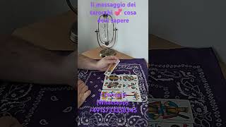 Cosa devi sapere 💞 messaggio FLASH dei tarocchi ✨🥰 interattivo tarocchi cartomanzia magia [upl. by Elsey]