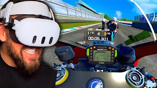 VRIDER SBK Is Meta Most Impressive VR RACING GAME [upl. by Naened]