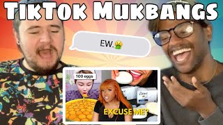 courtreezy TikTok Mukbangs are BIZARRE REACTION [upl. by Aekahs685]