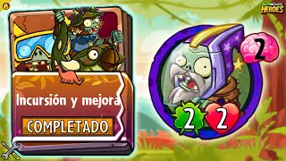 INCURSIÓN Y MEJORA  ARREGLANDO MAZOS ESTRATÉGICOS 6  Plants vs Zombies Heroes [upl. by Athalia]